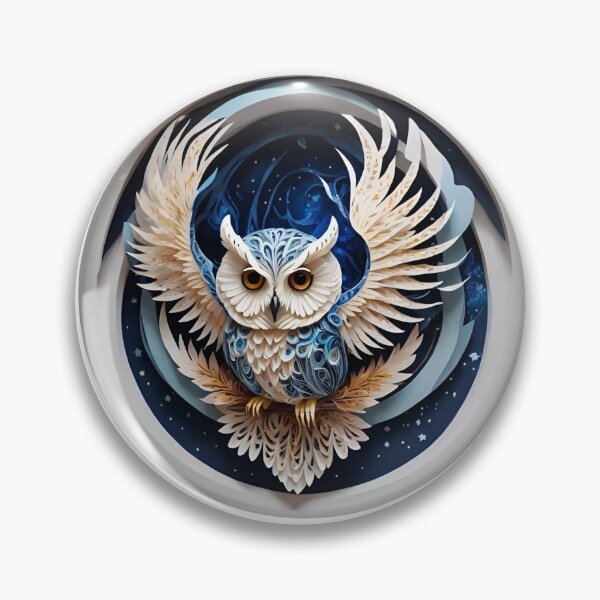 Item preview, Owl in dark night designed and sold by BotunPeony.