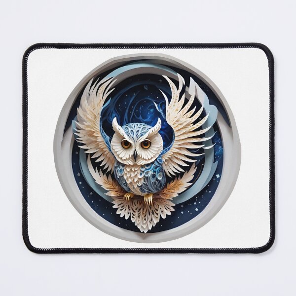 Item preview, Owl in dark night designed and sold by BotunPeony.