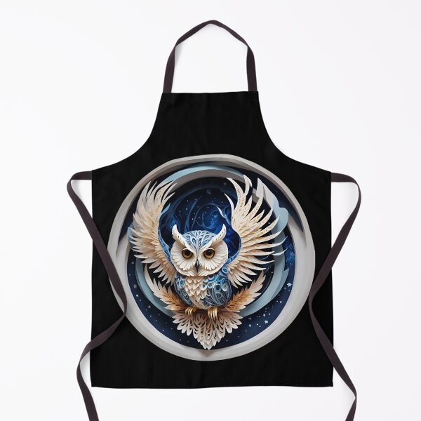 Item preview, Owl in dark night designed and sold by BotunPeony.