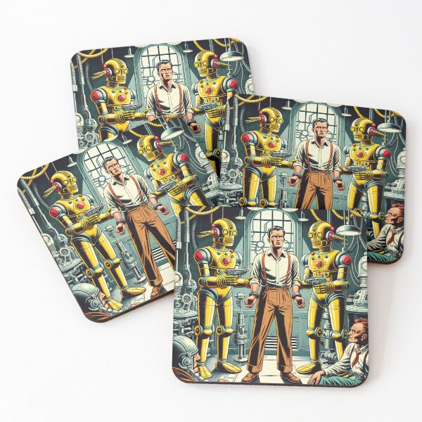Item preview, Steampunk robotics: Mechanical Inquisitors' Interrogation designed and sold by artwaves.