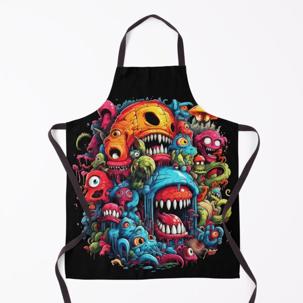 Artikelvorschau, Puppet Bad Trip, Creature Designs, Acid Smile, Psychedelic Fashion, Acid Puppet, Trippy Styles, Lustiges Monster entworfen und verkauft von psytrancedesign.