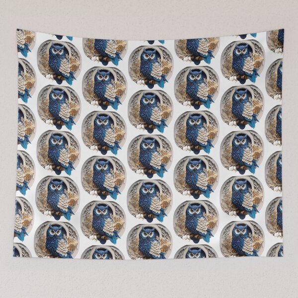 Item preview, Owl in dark night designed and sold by BotunPeony.