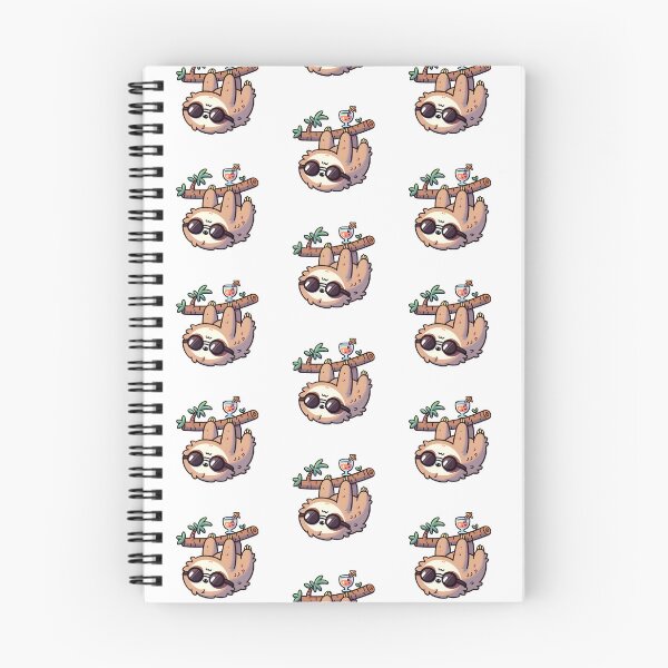 Item preview, Sloth Chillin' with Tropical Drink designed and sold by UmbrellaStudio1.