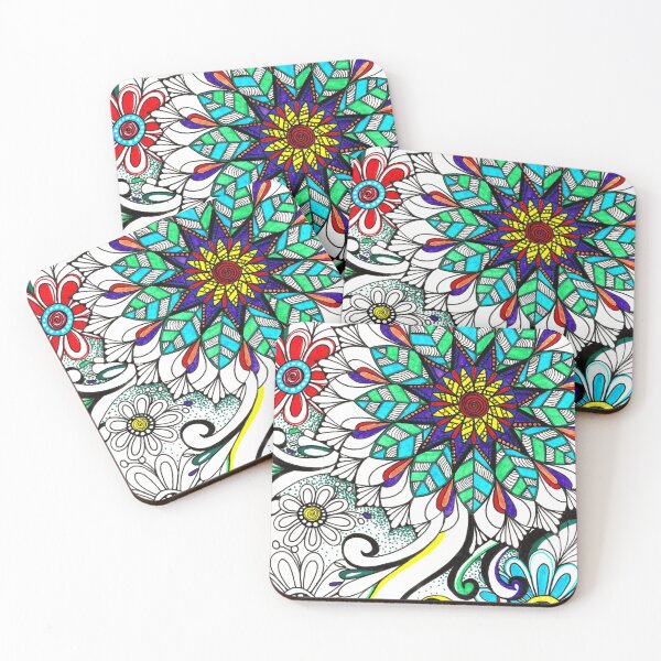 Item preview, Intricate Mandala Ink Artwork designed and sold by Maria Hajj.