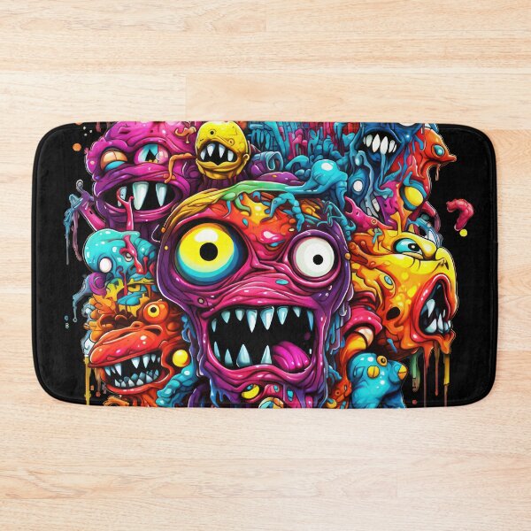 Item preview, Puppet Bad Trip, Crazy Creature Designs, Acid Smile Eat, Psychedelic Fashion, Acid Hungry Puppet, Trippy Styles, Funny Monster designed and sold by psytrancedesign.