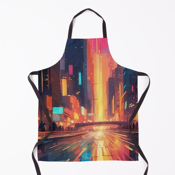Item preview, Sunset Boulevard: Urban Glow Amidst the Twilight designed and sold by ArtComixHaven.