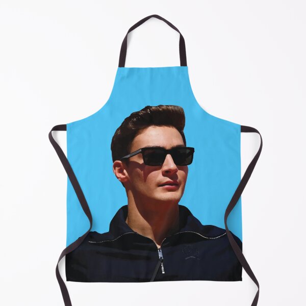 Item preview, George F1 Driver smiling with Sunglasses Lewis Hamilton's Teammate designed and sold by FormulaGTee1.
