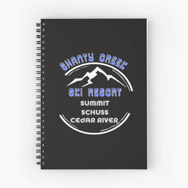 Item preview,  Shanty Creek Resort, Michigan. White text. Gift Ideas For The Ski Enthusiast. designed and sold by LindaLG.