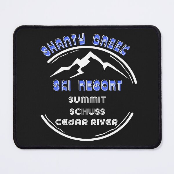 Item preview,  Shanty Creek Resort, Michigan. White text. Gift Ideas For The Ski Enthusiast. designed and sold by LindaLG.