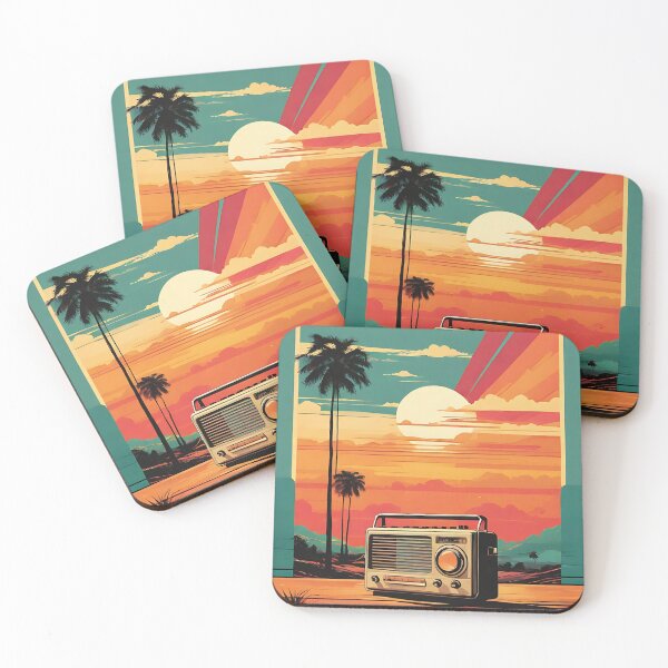 Item preview, Sunset Soundwaves designed and sold by HimaHansa.