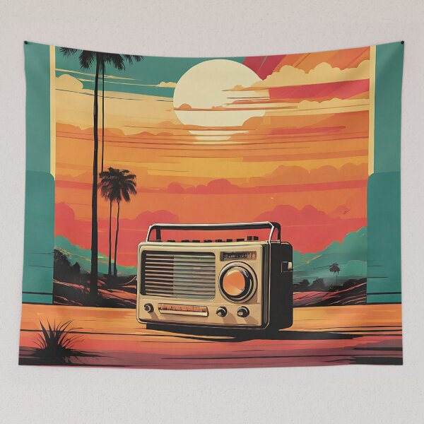 Item preview, Sunset Soundwaves designed and sold by HimaHansa.