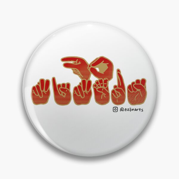 Artikelvorschau, San Francisco 49ers „Go Niners“ in ASL entworfen und verkauft von Ezlinarts.