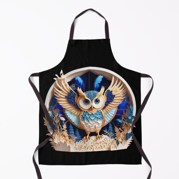 Item preview, Owl in dark night designed and sold by BotunPeony.