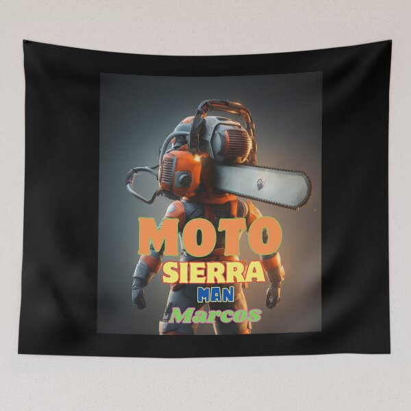 Item preview, MOTOSIERRA MAN MARCOS designed and sold by carlos crane.