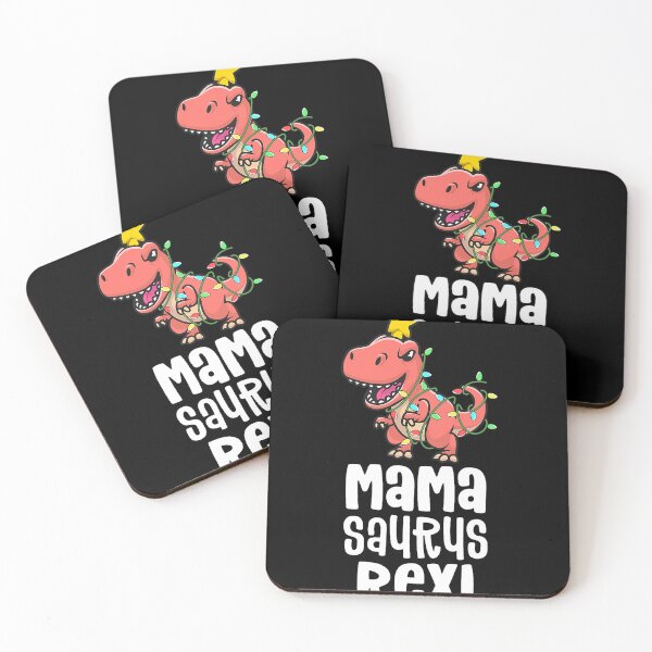 Item preview, Mama Saurus Rex Mom Christmas Family Matching T-Rex Dinosaur designed and sold by SpeedyPrints.