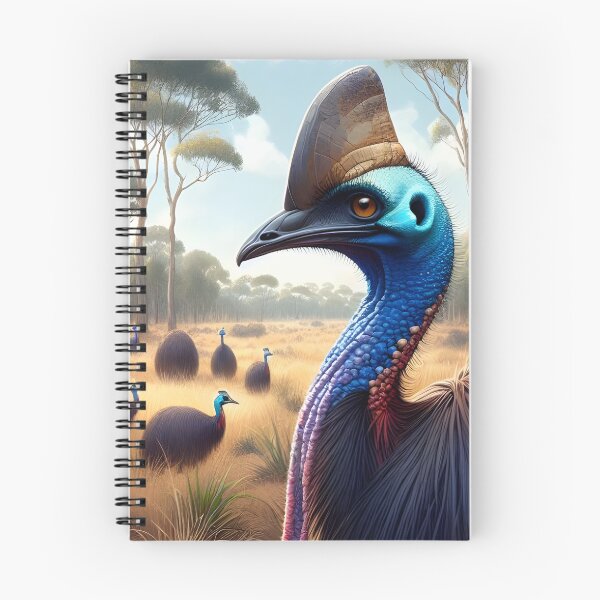 Item preview, Cassowary wildlife Australia designed and sold by RubisLeaf.
