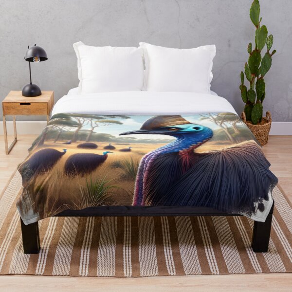 Item preview, Cassowary wildlife Australia designed and sold by RubisLeaf.