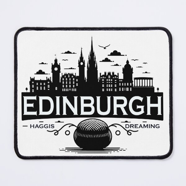 Item preview, Edinburgh Haggis Dreaming Skyline - Scottish Foodie Design Scottish Haggis Fun Gift designed and sold by MAPDDesigns.