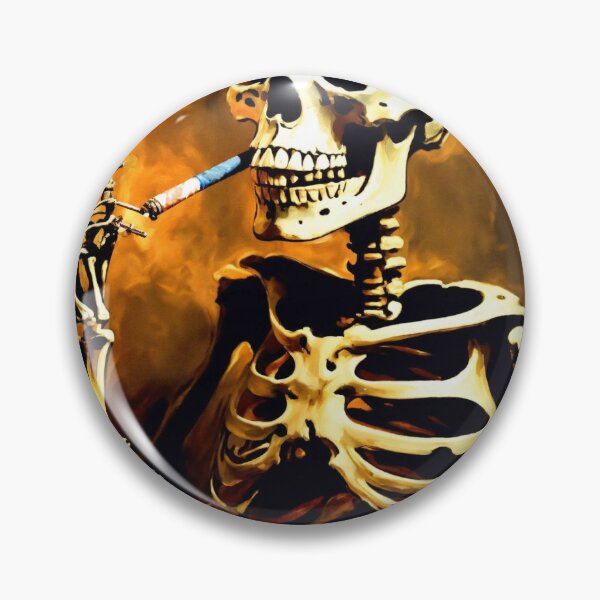 Item preview, Skeleton smoking a cigar  designed and sold by BTFI.