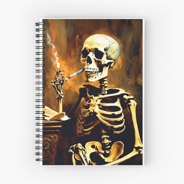 Item preview, Skeleton smoking a cigar  designed and sold by BTFI.