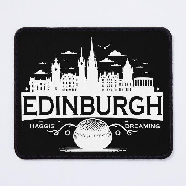 Item preview, Edinburgh Haggis Dreaming Skyline - Scottish Foodie Design Scottish Haggis Fun Gift designed and sold by MAPDDesigns.