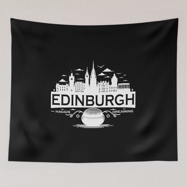 Item preview, Edinburgh Haggis Dreaming Skyline - Scottish Foodie Design Scottish Haggis Fun Gift designed and sold by MAPDDesigns.