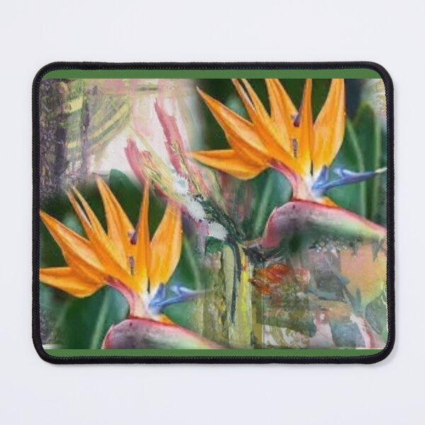 Item preview, Strelitzia in Collage designed and sold by catherine calder.