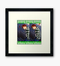 NCT 127 TOUCH Johnny Framed Print