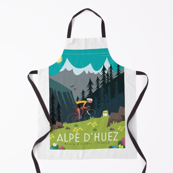 Item preview, Alpe D'Huez Cycling poster designed and sold by GAGodel.