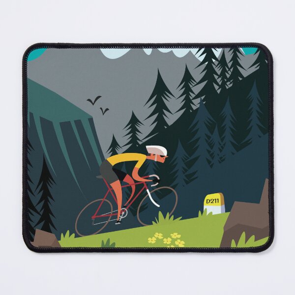 Item preview, Alpe D'Huez Cycling poster designed and sold by GAGodel.
