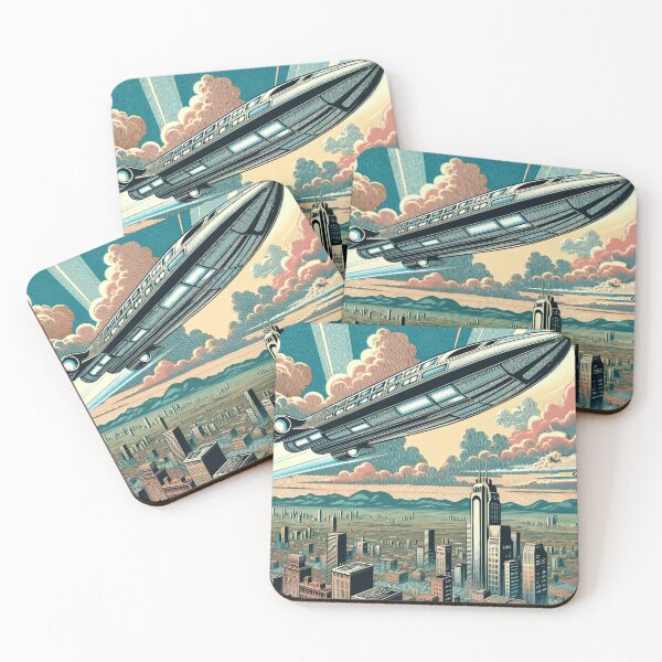 Item preview, Sky High Dreams: Imagining Urban Life with Flying Vessels designed and sold by artwaves.