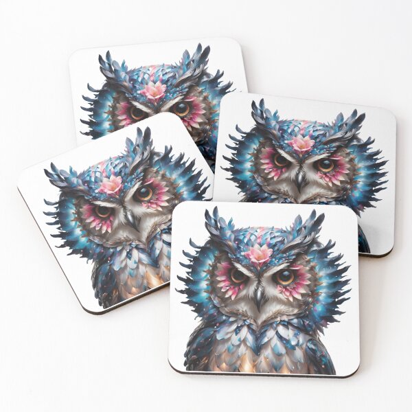 Item preview, Owl in dark night designed and sold by BotunPeony.