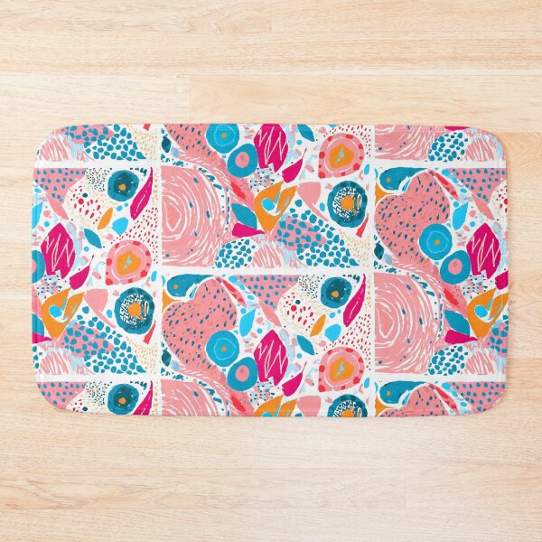 Item preview, boho style traditional colorful fabric pattern design designed and sold by ironpalette.