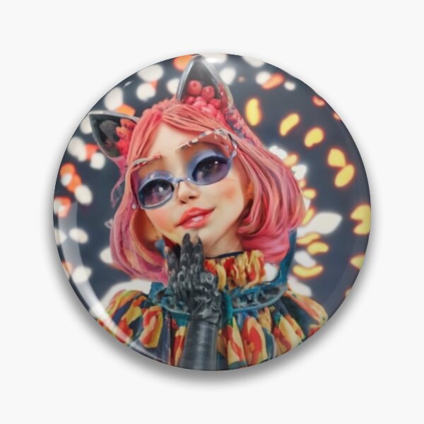 Item preview, Cat, woman with cat ears, with inscription "Kocica, uważaj na pazurki" designed and sold by Ewa Stęplewska.