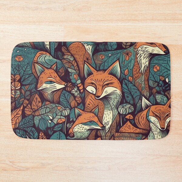 Item preview, Red Fox Pattern designed and sold by Light79.