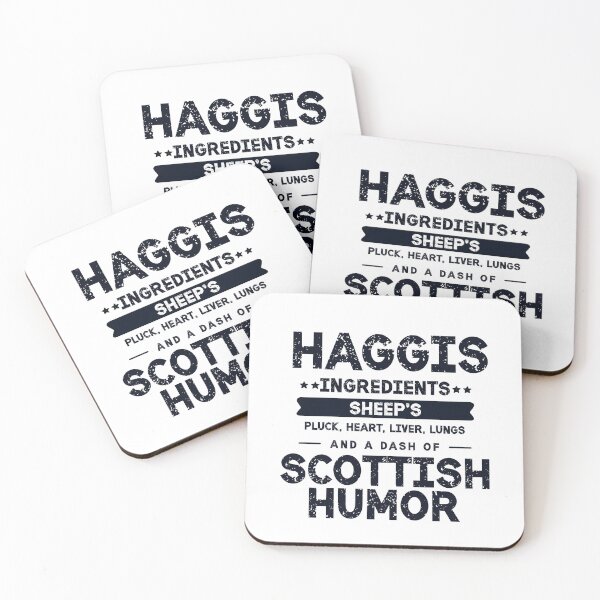 Item preview, Scottish Humor: Haggis Ingredients Slogan Design - Scottish Foodie Design Scottish Haggis Fun Gift designed and sold by MAPDDesigns.