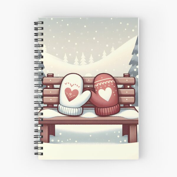 Artikelvorschau, Schneehandschuhe Hand in Hand auf der Bank entworfen und verkauft von omerfdln34.