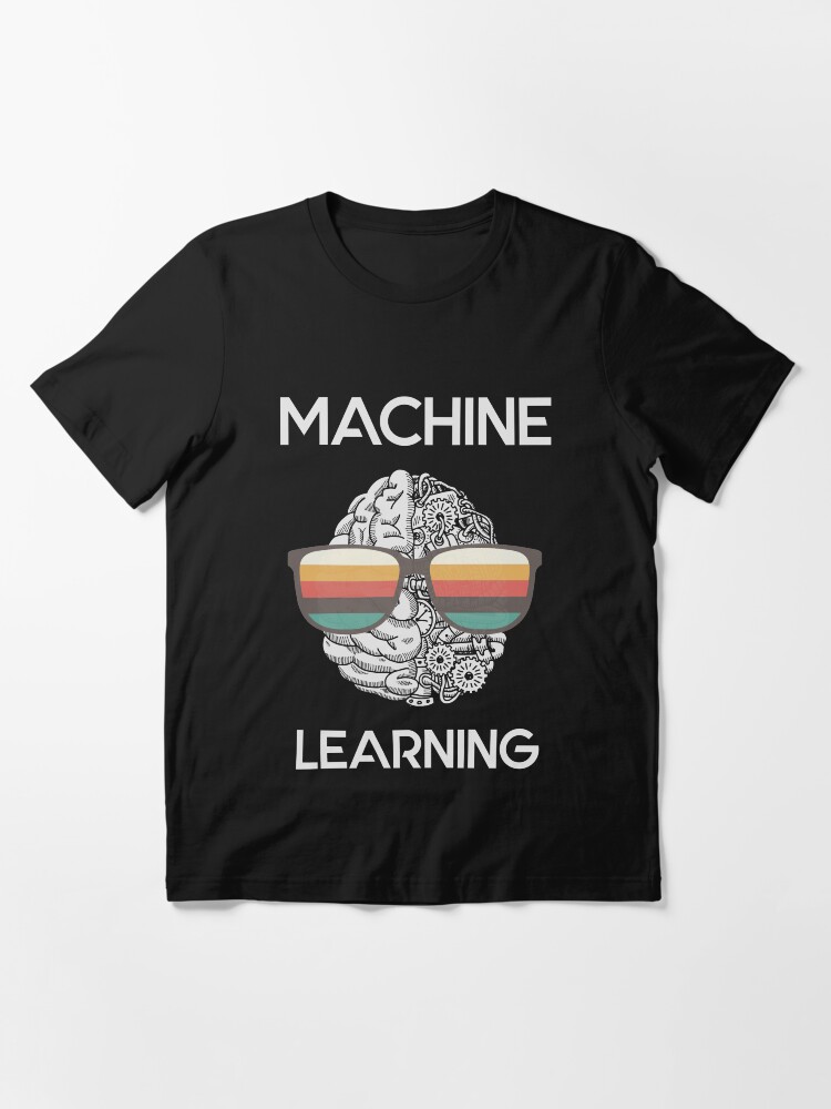 Alternate view of Machine Learning Nerd Essential T-Shirt