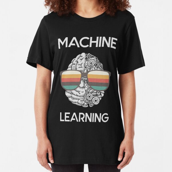 Machine Learning Nerd Slim Fit T-Shirt