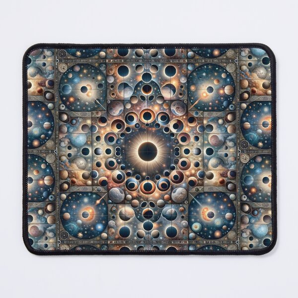 Item preview, Color Circular Cosmic Eclipse Pattern designed and sold by nagol10h.