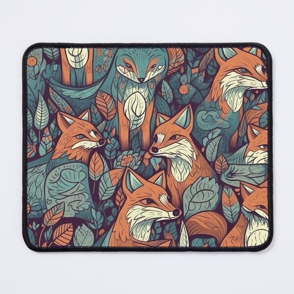 Item preview, Orange Fox Pattern designed and sold by Light79.