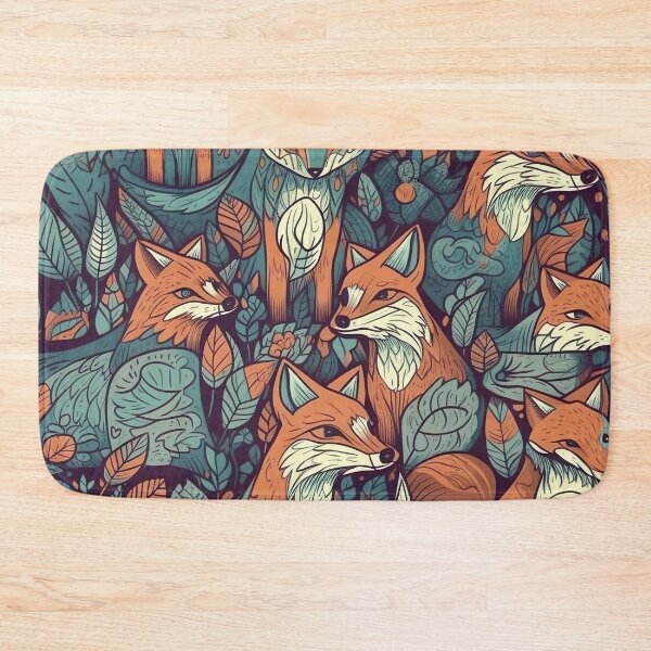 Item preview, Orange Fox Pattern designed and sold by Light79.