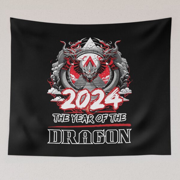 Item preview, Chinese New Year 2024, the year of the dragon, chinese new year dragon 2024 designed and sold by QuirkyTease.
