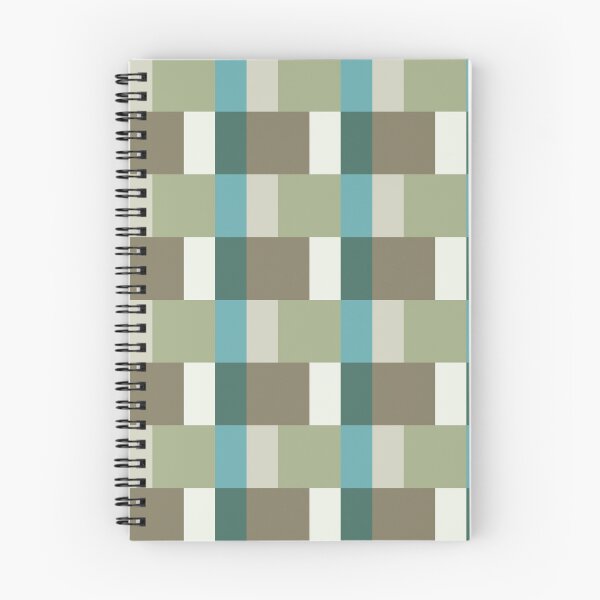 Item preview, Block pattern mid century modern colors designed and sold by Joyce63.