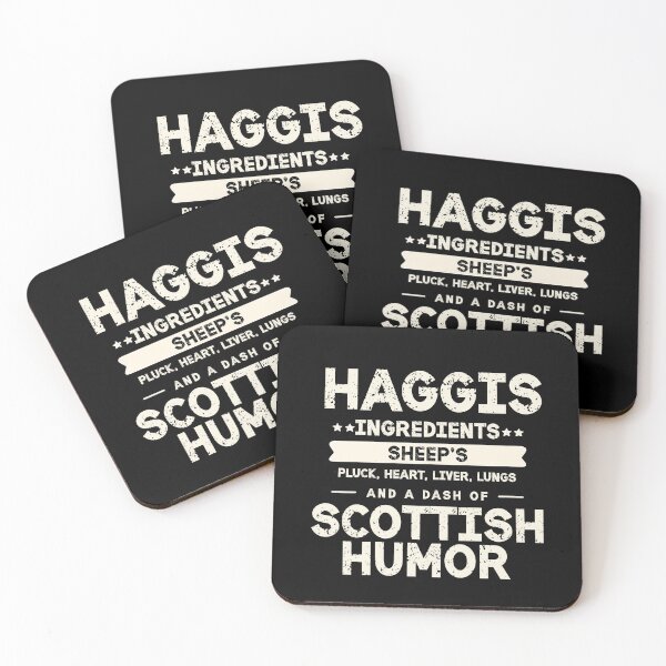 Item preview, Scottish Humor: Haggis Ingredients Slogan Design - Scottish Foodie Design Scottish Haggis Fun Gift designed and sold by MAPDDesigns.