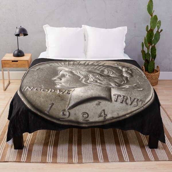 Item preview, 1924 Silver Peace Dollar BU designed and sold by coinsxcrochet.