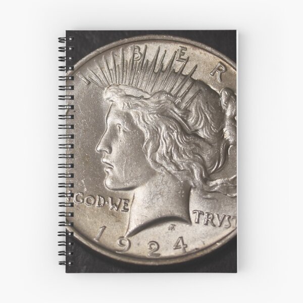 Item preview, 1924 Silver Peace Dollar BU designed and sold by coinsxcrochet.