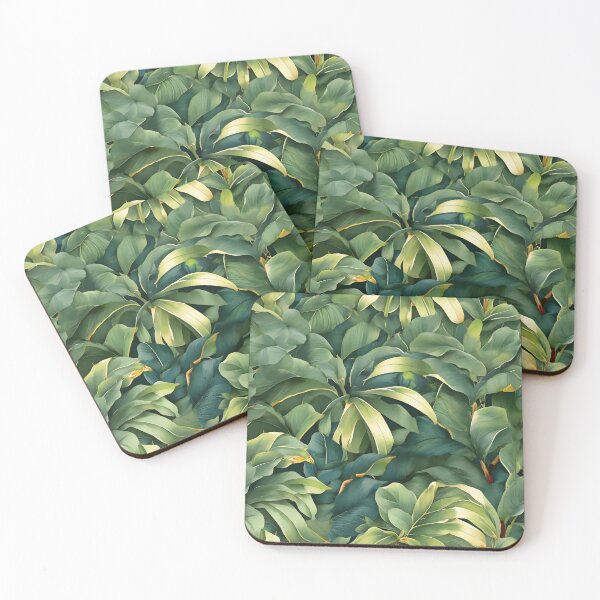 Item preview, Banana Leaf Pattern designed and sold by HOMETOWN86.