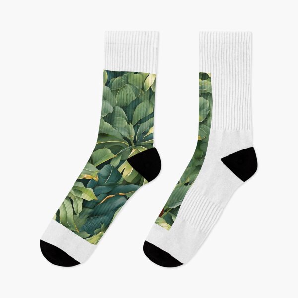 Item preview, Banana Leaf Pattern designed and sold by HOMETOWN86.
