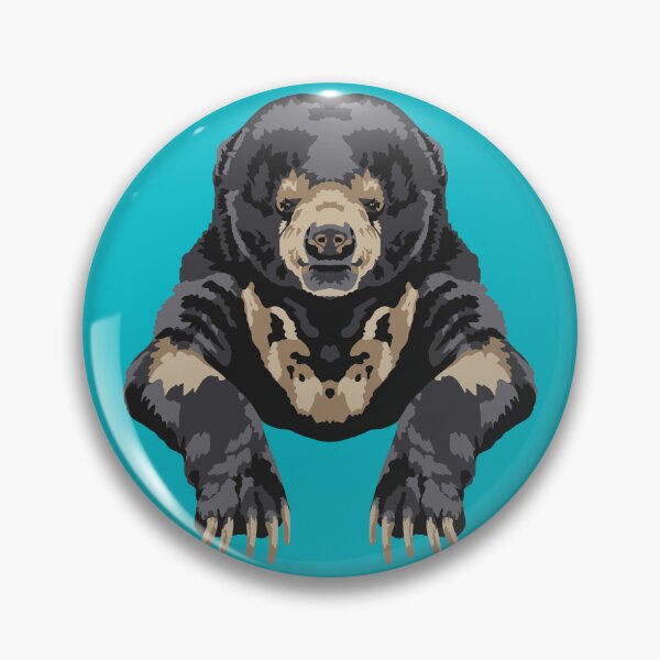 Item preview, Sun Bear with paws designed and sold by GeoCreate.